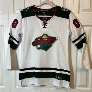 Fanatics Minnesota Wild White Hockey Jersey
